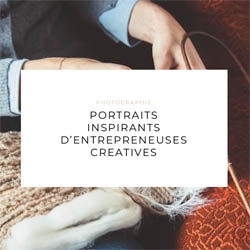 Page d'acceuil du site Entrepreneuses créatives